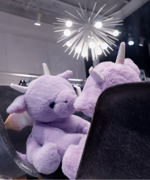 rovtski（ロフトスキー）の「ドラコーンぬいぐるみリュック（バックパック/リュック・キッズ・パープル/その他・FREE）」の2枚目の写真