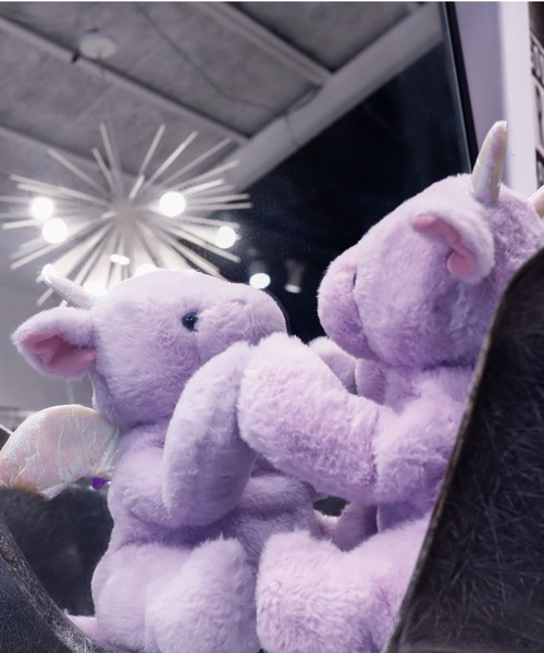 rovtski（ロフトスキー）の「ドラコーンぬいぐるみリュック（バックパック/リュック・キッズ・パープル/その他・FREE）」の3枚目の写真