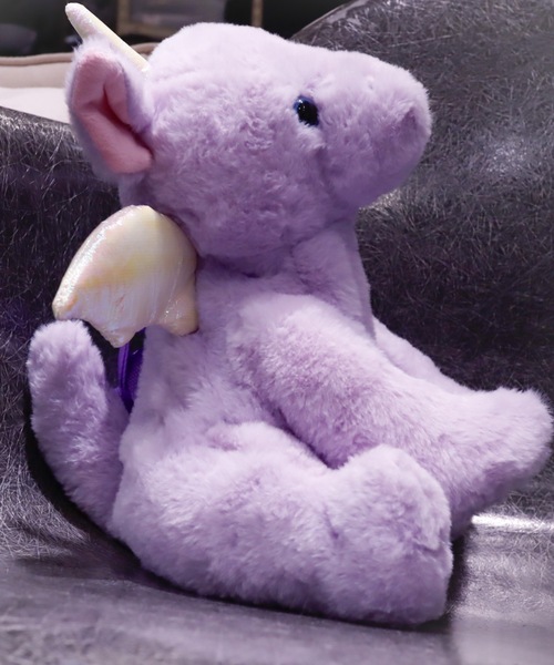 rovtski（ロフトスキー）の「ドラコーンぬいぐるみリュック（バックパック/リュック・キッズ・パープル/その他・FREE）」の9枚目の写真