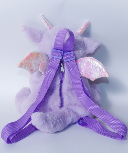 rovtski（ロフトスキー）の「ドラコーンぬいぐるみリュック（バックパック/リュック・キッズ・パープル/その他・FREE）」の13枚目の写真