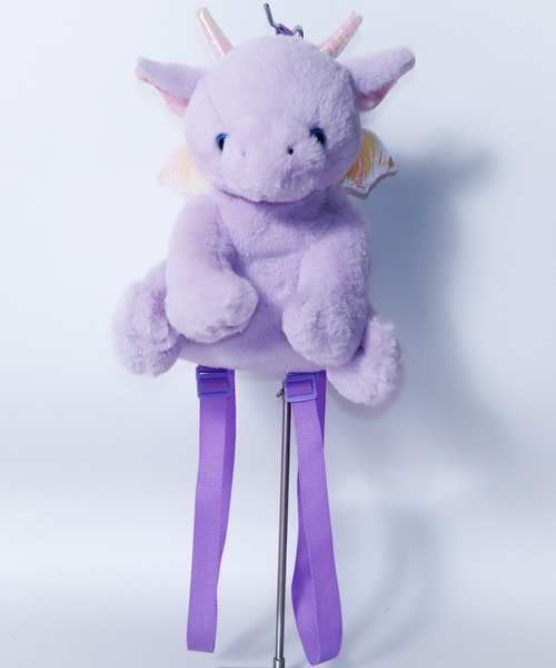 rovtski（ロフトスキー）の「ドラコーンぬいぐるみリュック（バックパック/リュック・キッズ・パープル/その他・FREE）」の14枚目の写真