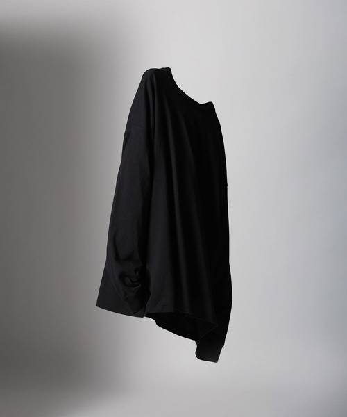 niko and...（ニコアンド）の「16oz USAコットン無地ロンT（Tシャツ/カットソー・メンズ・ライトグレー/オフホワイト/ブラック・LARGE/MEDIUM）」の9枚目の写真