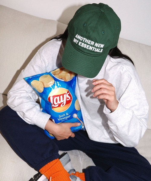 ANME（アンメ）の「ANMEロゴ刺繍ツイルキャップ（キャップ・レディース・ブルー/ブラック/レッド/グリーン/キナリ・FREE）」の3枚目の写真