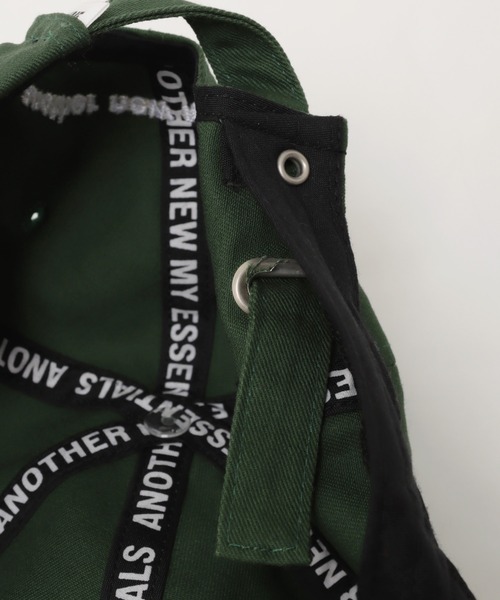 ANME（アンメ）の「ANMEロゴ刺繍ツイルキャップ（キャップ・レディース・ブルー/ブラック/レッド/グリーン/キナリ・FREE）」の13枚目の写真