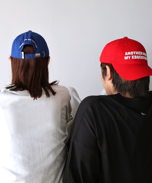 ANME（アンメ）の「ANMEロゴ刺繍ツイルキャップ（キャップ・レディース・ブルー/ブラック/レッド/グリーン/キナリ・FREE）」の17枚目の写真