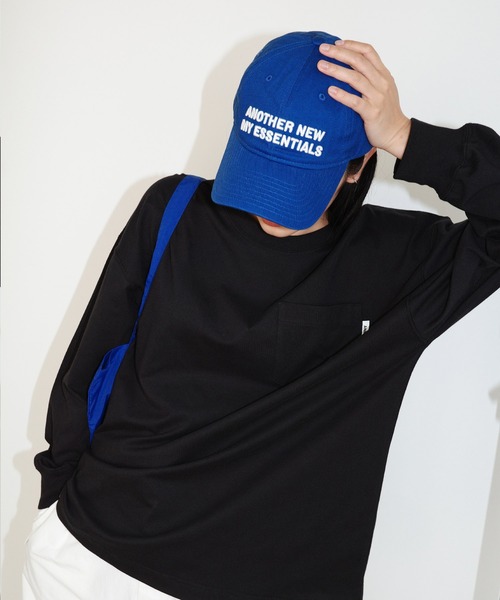 ANME（アンメ）の「ANMEロゴ刺繍ツイルキャップ（キャップ・レディース・ブルー/ブラック/レッド/グリーン/キナリ・FREE）」の10枚目の写真