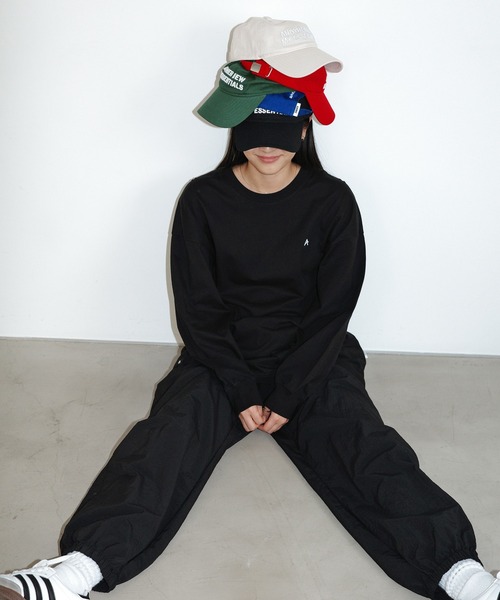 ANME（アンメ）の「ANMEロゴ刺繍ツイルキャップ（キャップ・レディース・ブルー/ブラック/レッド/グリーン/キナリ・FREE）」の7枚目の写真