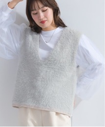 DIARIUM | フェザーヤーンニットベスト(ベスト)
