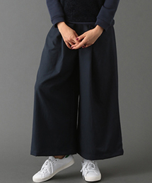 SEVENDAYS=SUNDAY | エステル起毛　ガウチョパンツ(その他パンツ)