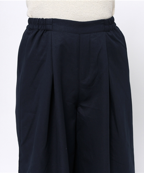 SEVENDAYS=SUNDAY（セブンデイズサンデイ）の「エステル起毛　ガウチョパンツ（その他パンツ・レディース・チャコールグレー/ベージュ/ネイビー・MEDIUM/LARGE）」の7枚目の写真