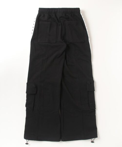 Kappa（カッパ）の「【ムラサキスポーツ限定】KAPPA/カッパ スウェットカーゴパンツ オーバーサイズ 244914（カーゴパンツ・レディース・ヘザーグレー/ブラック・L/M）」の3枚目の写真