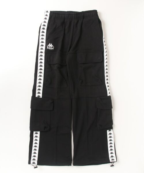 Kappa（カッパ）の「【ムラサキスポーツ限定】KAPPA/カッパ スウェットカーゴパンツ オーバーサイズ 244914（カーゴパンツ・レディース・ヘザーグレー/ブラック・L/M）」の9枚目の写真