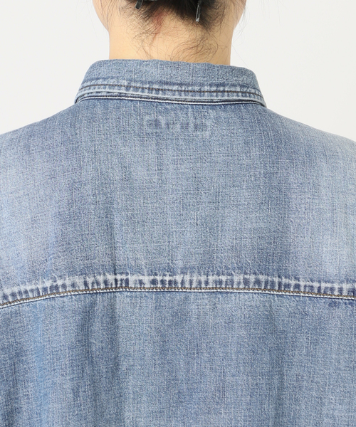 JOURNAL STANDARD(ジャーナルスタンダード)の「《追加3》ライトオンスデニムシャツ(シャツ/ブラウス・レディース・ブルー系その他・FREE)」の17枚目の写真