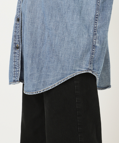 JOURNAL STANDARD(ジャーナルスタンダード)の「《追加3》ライトオンスデニムシャツ(シャツ/ブラウス・レディース・ブルー系その他・FREE)」の21枚目の写真