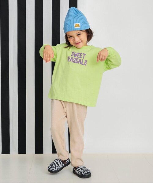 BREEZE（ブリーズ）の「キルトシューズ（スリッポン・キッズ・ブラック/カーキ/オフホワイト/オレンジ・14/19/17/18/15 /16）」の7枚目の写真