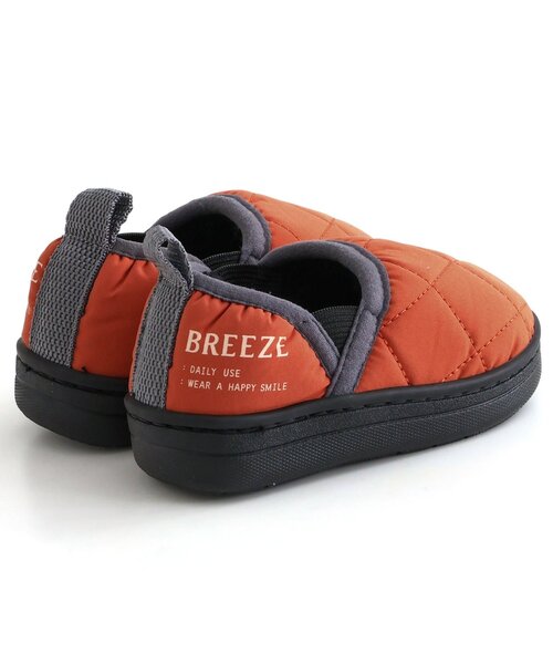 BREEZE（ブリーズ）の「キルトシューズ（スリッポン・キッズ・ブラック/カーキ/オフホワイト/オレンジ・14/19/17/18/15 /16）」の20枚目の写真