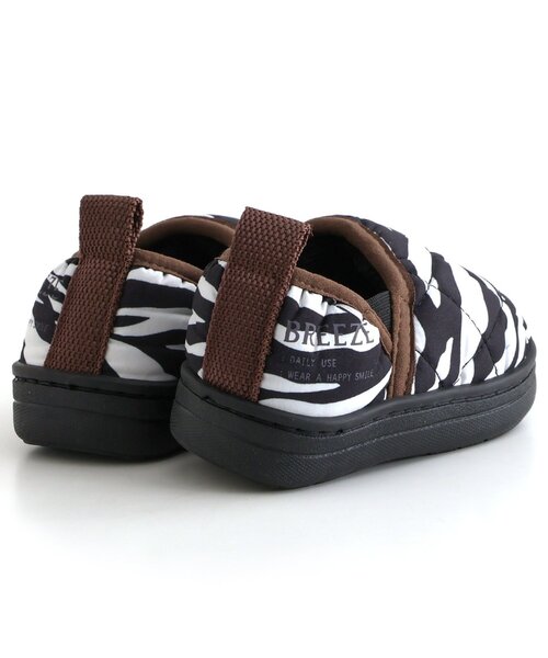 BREEZE（ブリーズ）の「キルトシューズ（スリッポン・キッズ・ブラック/カーキ/オフホワイト/オレンジ・14/19/17/18/15 /16）」の21枚目の写真