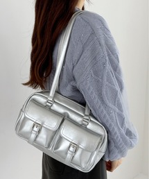 Heather | WポケットショルダーBAG　231619(ショルダーバッグ)