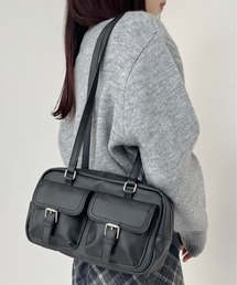 Heather | WポケットショルダーBAG 231619(ショルダーバッグ)