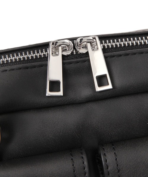 Heather（ヘザー）の「WポケットショルダーBAG　231619（ショルダーバッグ・レディース・ピンク/シルバー/ブラック/ベージュ・ONE SIZE）」の10枚目の写真