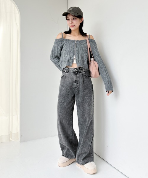 Heather（ヘザー）の「WポケットショルダーBAG　231619（ショルダーバッグ・レディース・ピンク/シルバー/ブラック/ベージュ・ONE SIZE）」の19枚目の写真