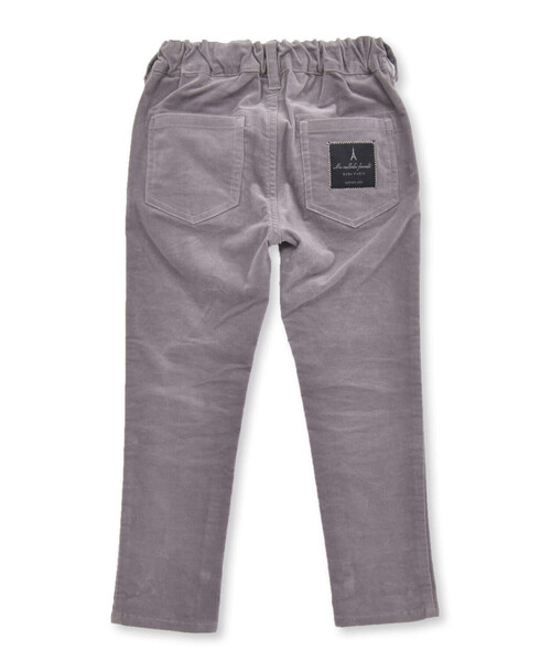 【セール】リブレスコールスリムテーパードロングパンツ(90~150cm)（その他パンツ）｜BeBe（ベベ）