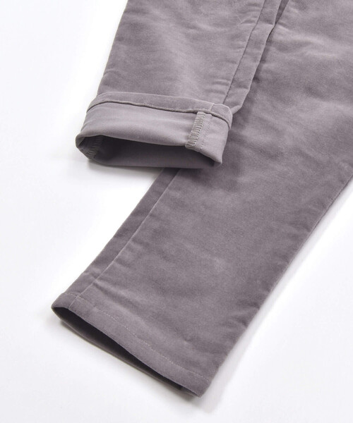 【セール】リブレスコールスリムテーパードロングパンツ(90~150cm)（その他パンツ）｜BeBe（ベベ）