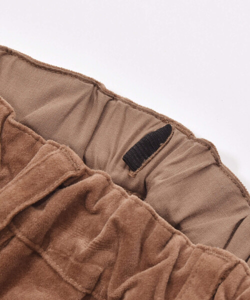 【セール】リブレスコールスリムテーパードロングパンツ(90~150cm)（その他パンツ）｜BeBe（ベベ）