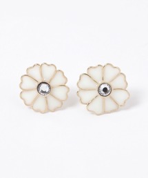 ステンド風フラワーピアス/ 145250