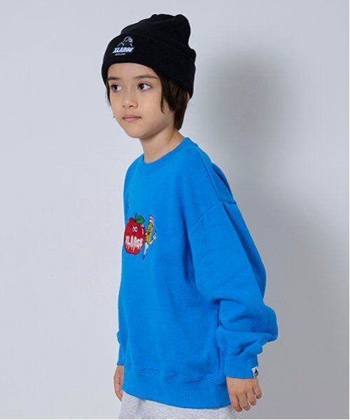 セール】刺しゅうロゴトレーナー（スウェット）｜XLARGE KIDS