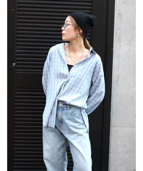 Ungrid（アングリッド）の「リブ編みニット帽（ニットキャップ/ビーニー・レディース・チャコールグレー/ブラック/ライトグレー・FREE）」の16枚目の写真