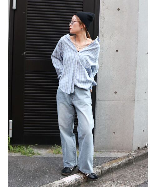 Ungrid（アングリッド）の「リブ編みニット帽（ニットキャップ/ビーニー・レディース・チャコールグレー/ブラック/ライトグレー・FREE）」の17枚目の写真