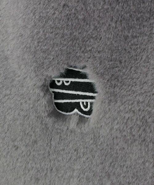 FRAPBOIS PARK（フラボアパーク）の「パークファーBAG（ハンドバッグ・レディース・グレー/ブラック・FREE）」の8枚目の写真