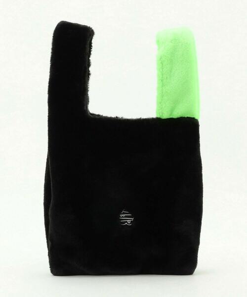 FRAPBOIS PARK（フラボアパーク）の「パークファーBAG（ハンドバッグ・レディース・グレー/ブラック・FREE）」の12枚目の写真