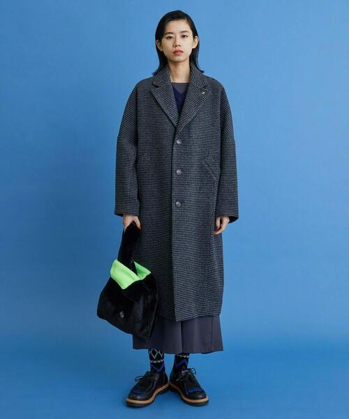 FRAPBOIS PARK（フラボアパーク）の「パークファーBAG（ハンドバッグ・レディース・グレー/ブラック・FREE）」の14枚目の写真