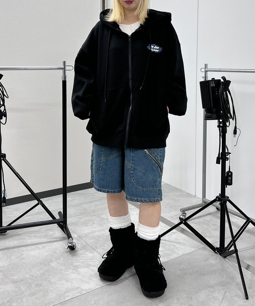 セール】メッセージプリントZIPパーカー（パーカー）｜Figments