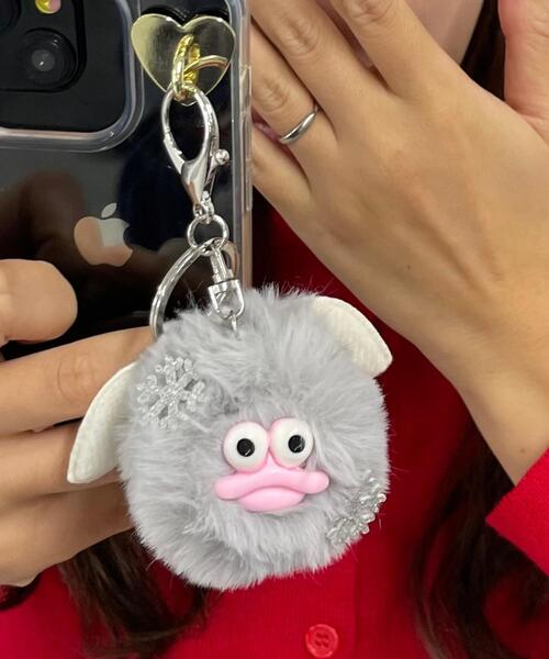 ♡ゆきんこ♡　ふわコロショルダー　ユキエモン4点セット セール】WEGO/ゆきんこモンスターぬいぐるみキーホルダー