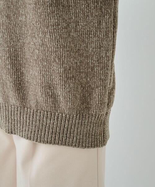SHOO・LA・RUE(シューラルー)の「◆【洗える】あたたかくて柔らかい もちもちモール柄ニット(ニット/セーター・レディース・アイボリー系4/ブラウン系その他5/ベージュ系その他7・01/02/03/04)」の21枚目の写真