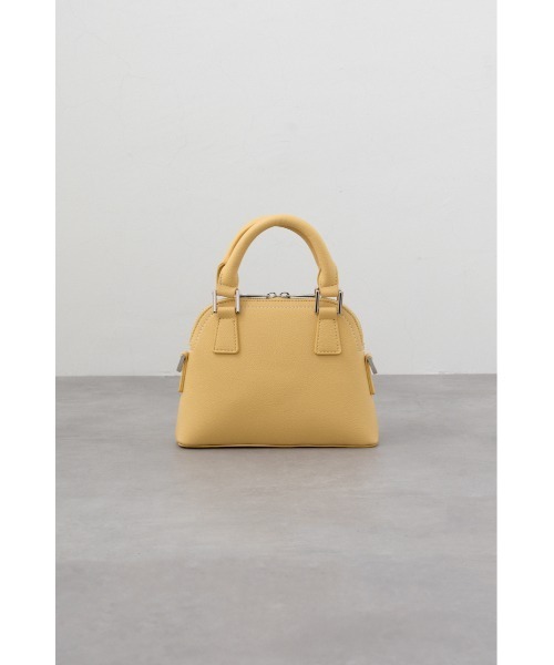 AZUL by moussy（アズールバイマウジー）の「ダブルジッパーミニバッグ（ショルダーバッグ・レディース・ゴールド/レッド/ブラック/シルバー/グレー/ライトイエロー・FREE）」の3枚目の写真