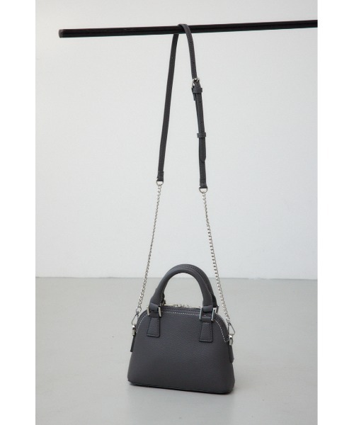 AZUL by moussy（アズールバイマウジー）の「ダブルジッパーミニバッグ（ショルダーバッグ・レディース・ゴールド/レッド/ブラック/シルバー/グレー/ライトイエロー・FREE）」の20枚目の写真