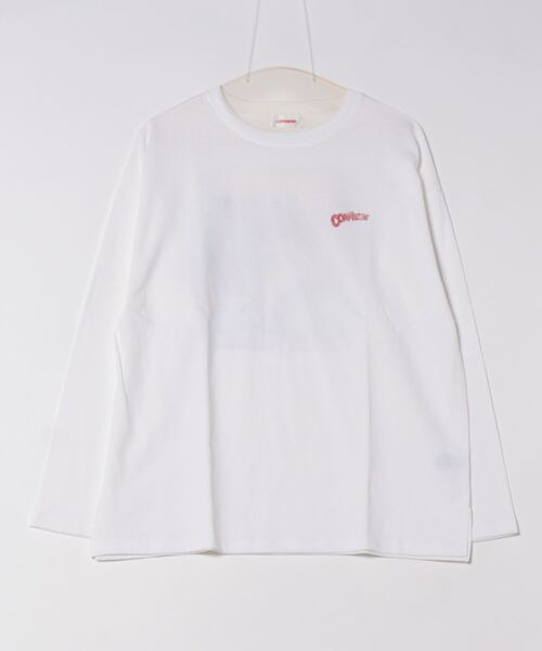 CONVERSE(コンバース)の「【CONVERSE/コンバース】バックプリントロンT(Tシャツ/カットソー・レディース・オフホワイト/ブラック/ホワイト/スミクロ・MEDIUM/LARGE)」の1枚目の写真