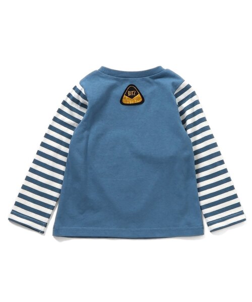 BIT'Z（ビッツ）の「FOODポケッタブル長袖Tシャツ（Tシャツ/カットソー・キッズ・キナリ/ブルー・80/90/95/100/110/120）」の9枚目の写真
