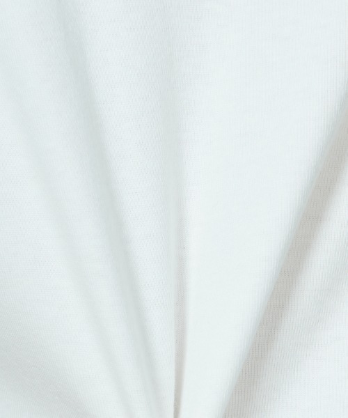 DOUBLE STANDARD CLOTHING(ダブルスタンダードクロージング)の「Dロゴ刺繍ロングスリーブTシャツ(WEB限定)(Tシャツ/カットソー・レディース・オフホワイト/ブラック/サックスブルー・FREE)」の10枚目の写真