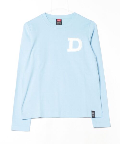 DOUBLE STANDARD CLOTHING(ダブルスタンダードクロージング)の「Dロゴ刺繍ロングスリーブTシャツ(WEB限定)(Tシャツ/カットソー・レディース・オフホワイト/ブラック/サックスブルー・FREE)」の18枚目の写真