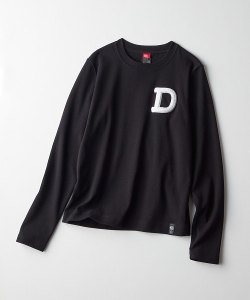 DOUBLE STANDARD CLOTHING(ダブルスタンダードクロージング)の「Dロゴ刺繍ロングスリーブTシャツ(WEB限定)(Tシャツ/カットソー・レディース・オフホワイト/ブラック/サックスブルー・FREE)」の21枚目の写真
