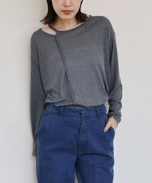 COMPAGNIA ITALIANA⭐︎アシンメトリー　トップス   送料込み 楽天市場】イタリア（柄アシンメトリー）（Tシャツ・カットソー
