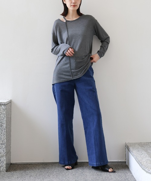 COMPAGNIA ITALIANA⭐︎アシンメトリー　トップス   送料込み 楽天市場】イタリア（柄アシンメトリー）（Tシャツ・カットソー