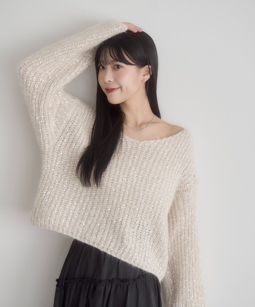 mellowneon（メロウネオン）の「ハートラインネックレス（ネックレス・レディース・ゴールド/シルバー・FREE）」の13枚目の写真