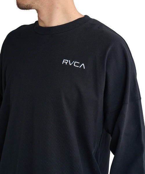 RVCA（ルーカ）の「RVCA メンズ PALM BOX LT ロンＴ/ルーカワイドシルエットバックプリント長袖ロンT（Tシャツ/カットソー・メンズ・ブラック/ブラック系その他/ホワイト/ライトグレー/グリーン系その他・SMALL/MEDIUM/LARGE/X-LARGE）」の10枚目の写真