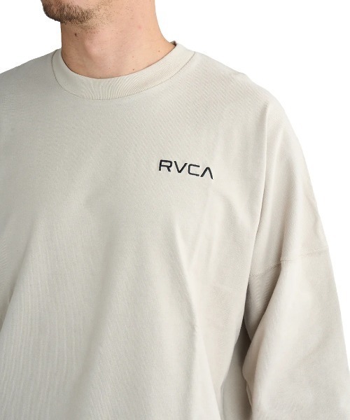 RVCA（ルーカ）の「RVCA メンズ PALM BOX LT ロンＴ/ルーカワイドシルエットバックプリント長袖ロンT（Tシャツ/カットソー・メンズ・ブラック/ブラック系その他/ホワイト/ライトグレー/グリーン系その他・SMALL/MEDIUM/LARGE/X-LARGE）」の16枚目の写真